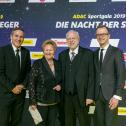 ADAC Motorsportchef Thomas Voss, ADAC Präsident Dr. August Markl mit Frau Karin, ADAC Geschäftsführer Lars Soutschka